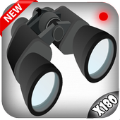 Real Binoculars Zoom Camera - HD icon
