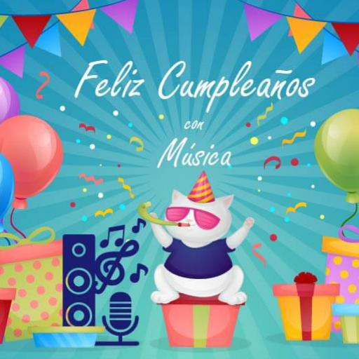 Feliz Cumpleaños con Musica أيقونة