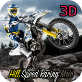 Hill Speed Racing Moto 3D icon