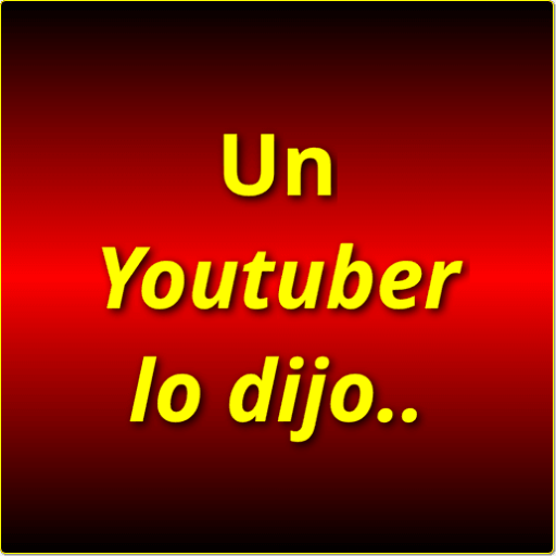 Un Youtuber lo dijo.. icon