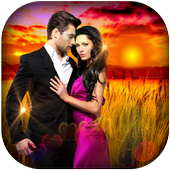 Sunset Dual Photo Frames icon