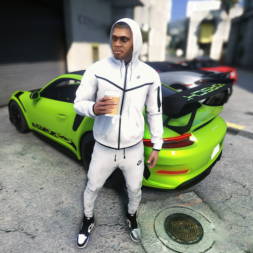 Gangster Crime City Car Games icon