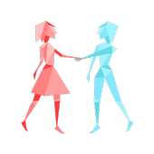 Friends on Snapchat icon