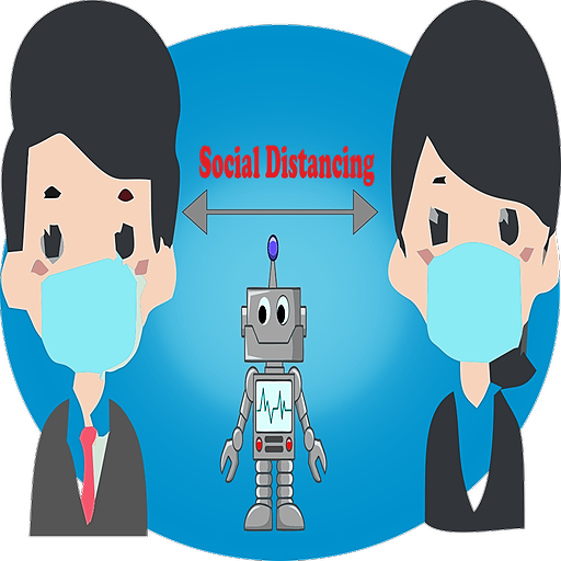 AI Bot: A Social Distancing Calculator icon