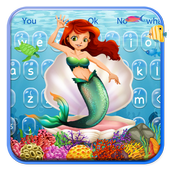 Live Mermaid Keyboard Theme icon