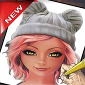 Drawing Anime Girls icon