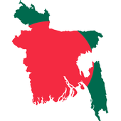 Map of Bangladesh icon