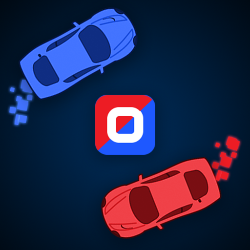 Cars vs Blocks: Crash of Two Racing Neon Cars icon