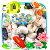 3D Koi Fish Lively Theme icon