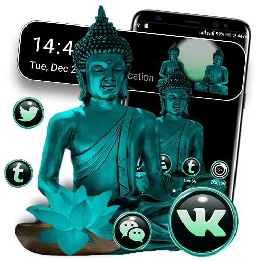 Lord Buddha Launcher Theme icon