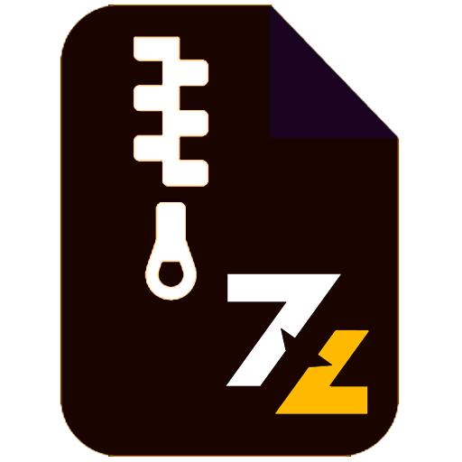 Zip 7 Rar extractor, Zip file opener &amp; compressor icon