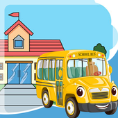 School Bus Games Free: Boys أيقونة