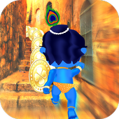 Krishna Temple Running Game icon