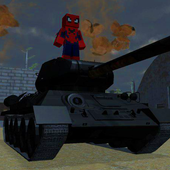 Craft War Spider Hero: Sniper Gun icon