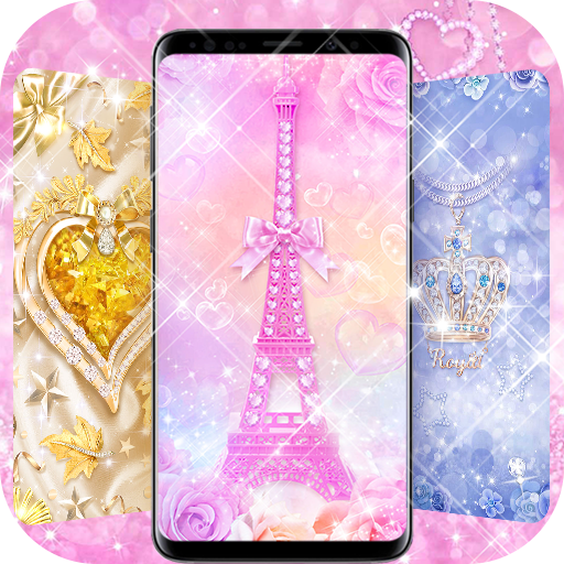 Luxury Diamond Live Wallpaper &amp; Launcher Themes icon