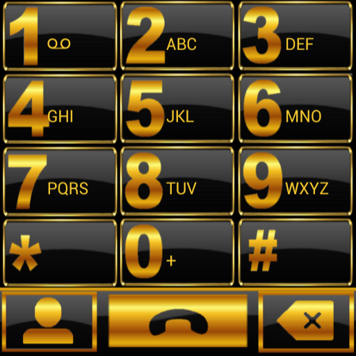 THEME BLACK GOLD FOR EXDIALER icon