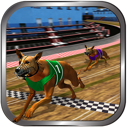 Crazy Real Dog Race: Greyhound Racing Game icon
