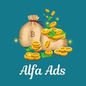 Alfha Ads - Earn Money Online icon