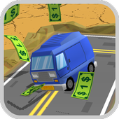 Infinito zigzag de coches icon