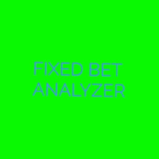 Betz analyzer,,fixed odds Sure winning bets icon