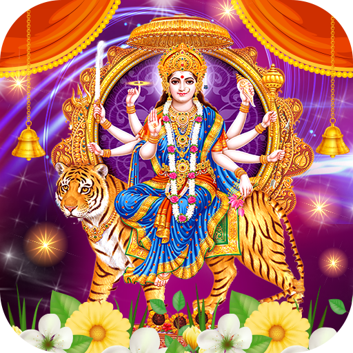 ikon Durga Maa Live Wallpaper HD
