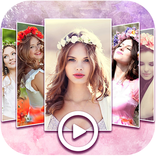 دمج الصور مع الأغاني وعمل فيديو 2019 icon