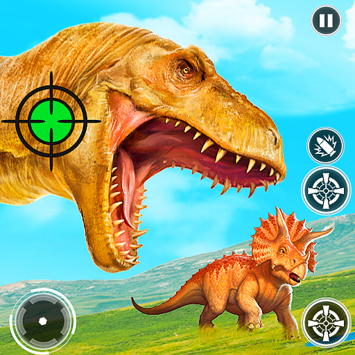 Dinosaur Gun Shooter Game 2021 icon
