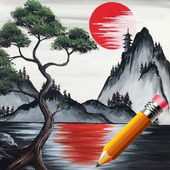 How to Draw Scenery icon