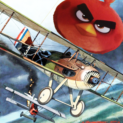 hunting birds-by flight icon