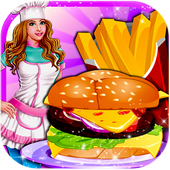Crazy Hamburgers Cooking Games icon