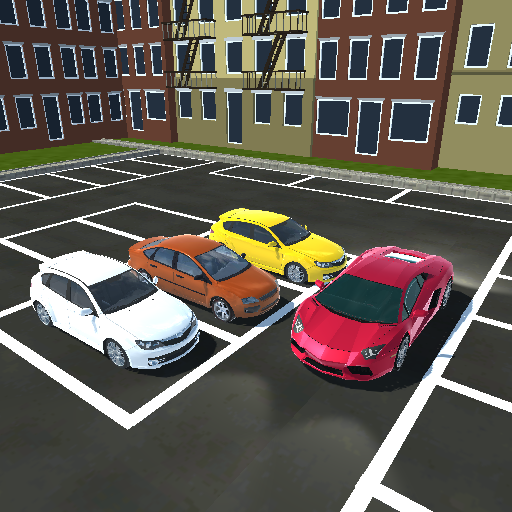 modern Car parking pro game icon