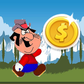 Run subway fat mario icon