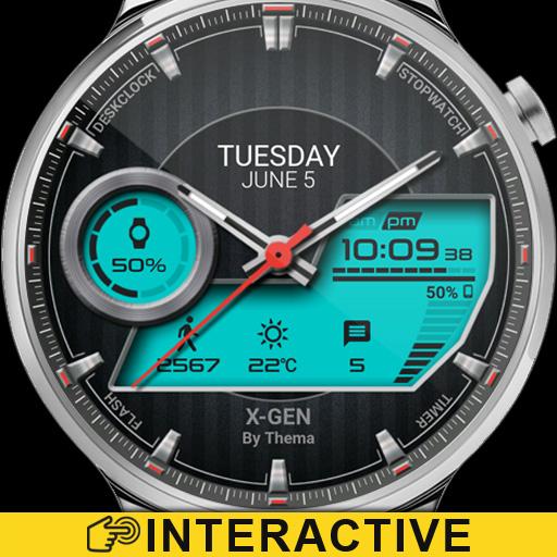 X-Gen Watch Face &amp; Clock Widget आइकन