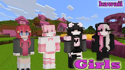 Girl for minecraft screenshot 1