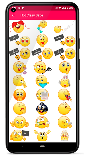 Adult Emoticons screenshot 3