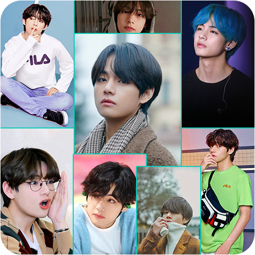 BTS V Kim Tae Hyung Wallpaper HD أيقونة