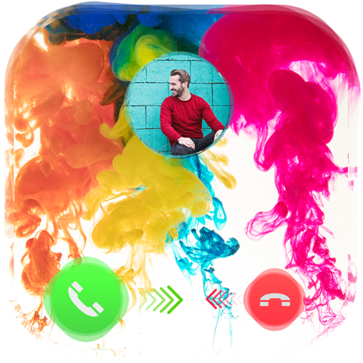 شاشة الاتصال الملونة أيقونة