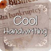 Cool Handwriting Font for FlipFont,Cool Fonts Text on 9Apps