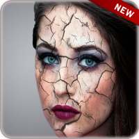 Cracked Face Photo Editor – Cracked Photo Effects on 9Apps