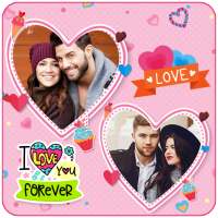 Love Couple Photo Collage