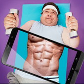 كمال الاجسام صور: Abs دون تجريب أيقونة