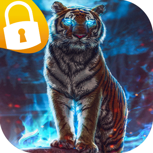 Tiger Passcode Lock Screen &amp; Wallpapers 🐯🔒 icon