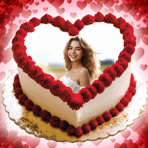 Birthday photo frame - collage icon