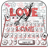 Doodle Love Keyboard icon