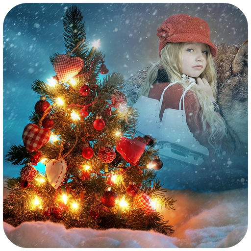 Merry Christmas Frame Photo Editor icon