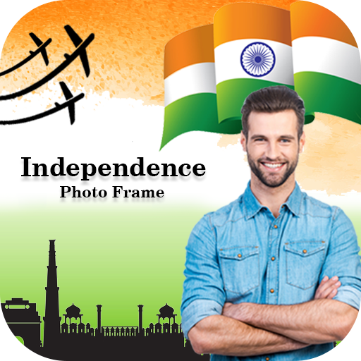 15 August Photo Frame - Independence Day Frame icon