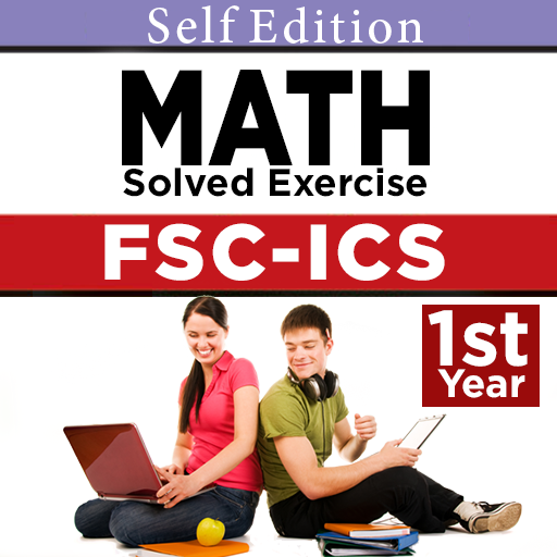 FSC ICS mathematics Part 1 Solved exercises Notes icon