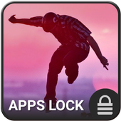 Skateboarding App Lock Theme icon