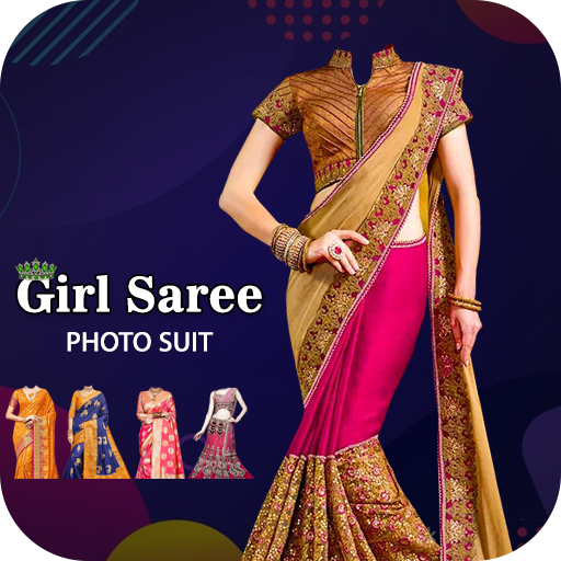 Girl Saree Photo Editor - Saree Photo Suit icon