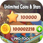 Unlimited Stars &amp; Coins for Homascapes Free Tool icon